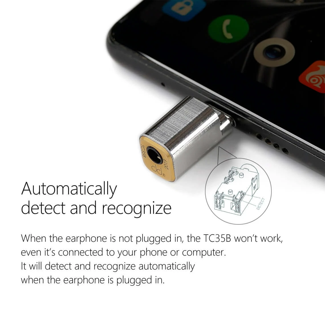 DDHIFI TC35B/TC35i USB Type-C/lightning To Jack 3.5 Cable Adapter 7 DDHIFI TC35B/TC35i USB Type-C/lightning To Jack 3.5 Cable Adapter - Image 5