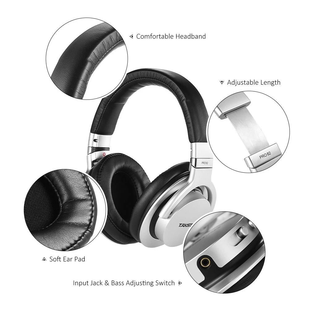 Takstar PRO 82 Monitor Headphone 7 Takstar PRO 82 Monitor Headphone - Image 5