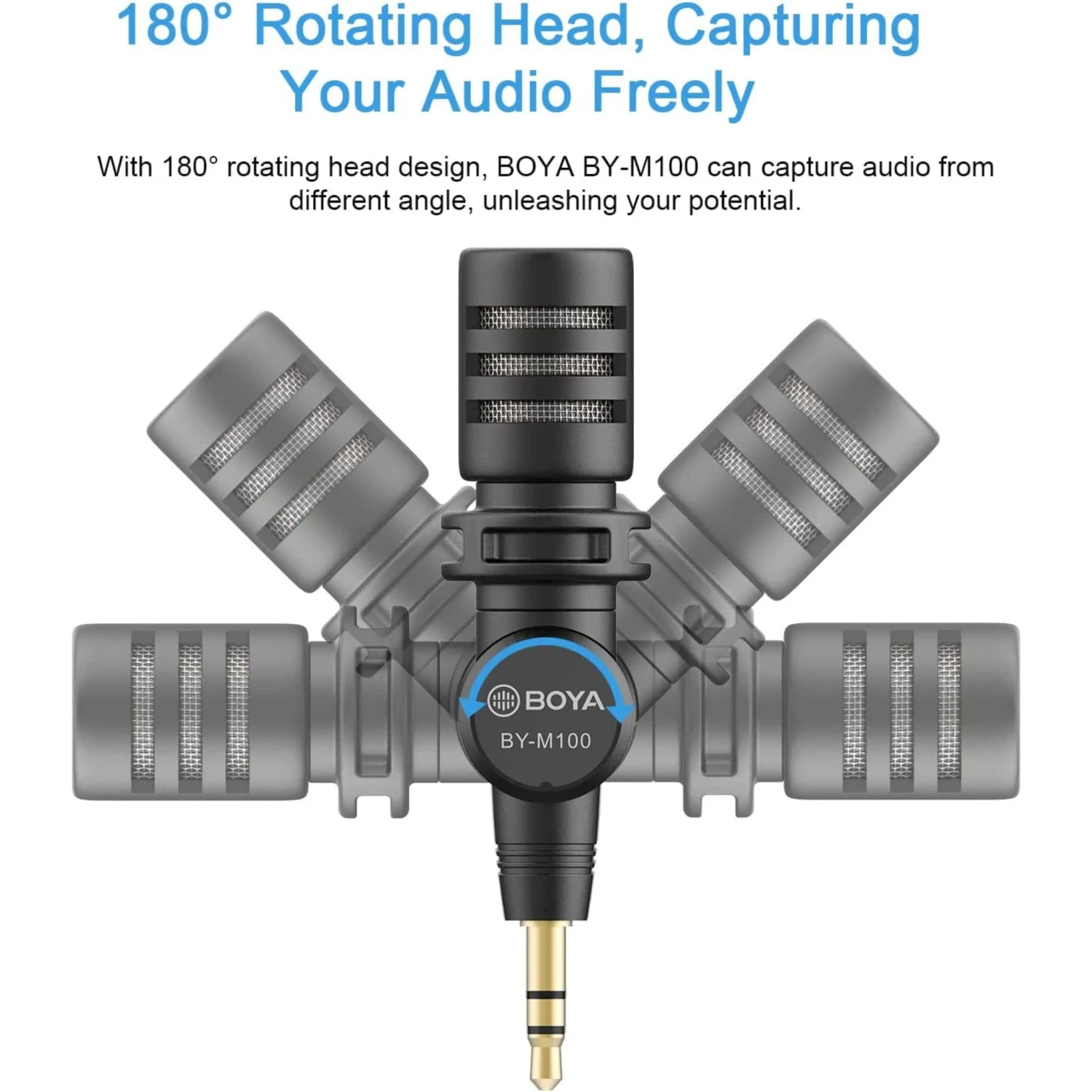 Boya BY-M100 Condenser Microphone 4 Boya BY-M100 Condenser Microphone - Image 2
