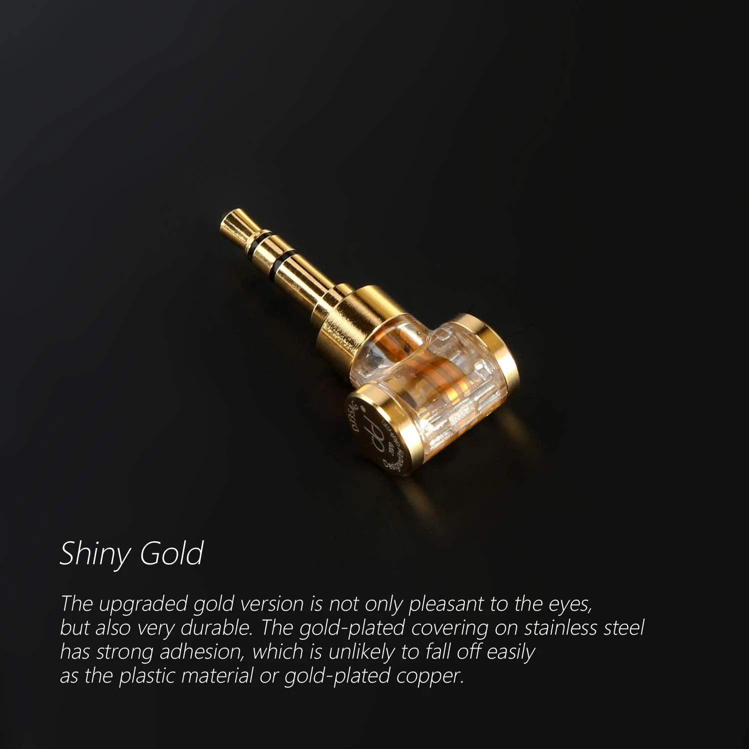 DDHIFI DJ35AG (3.5mm Male To 2.5mm Female) / DJ44AG (4.4mm Male To 2.5mm Female) Gold Version Adapter 5 DDHIFI DJ35AG (3.5mm Male To 2.5mm Female) / DJ44AG (4.4mm Male To 2.5mm Female) Gold Version Adapter - Image 3