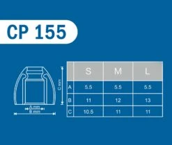 Spinfit CP155 Silicone Eartips -Audio Headphone Store CP155 SizeChart
