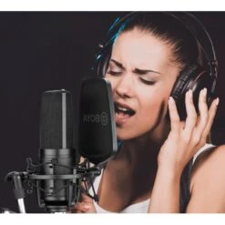 BOYA BY-M1000 Condenser Microphone 11 BOYA BY-M1000 Condenser Microphone -Audio Headphone Store M1000 4