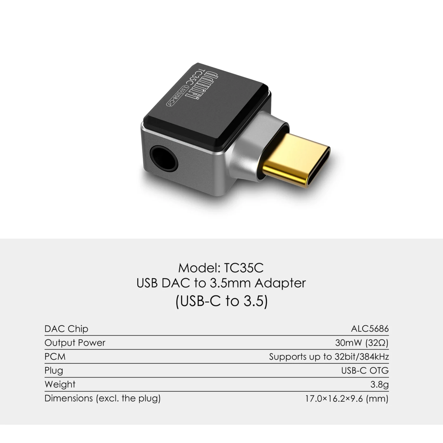 DD Hifi TC35C USB C To 3.5mm DAC 4 DD Hifi TC35C USB C To 3.5mm DAC - Image 2