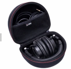 Portable Carrying Case For Audio-Technica Studio Monitoring Headphones